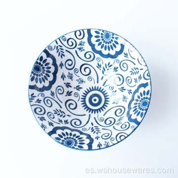 Wholesale almohadilla de impresión de tazones de cerámica de los estilos occidentales